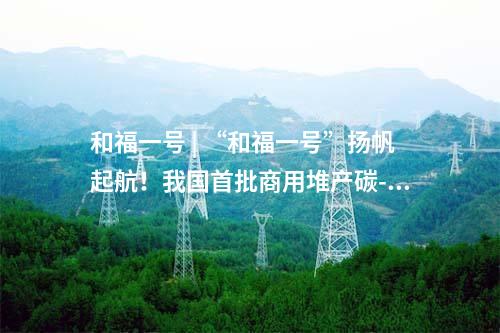 和福一號 | “和福一號”揚(yáng)帆起航！我國首批商用堆產(chǎn)碳-14同位素投入市場