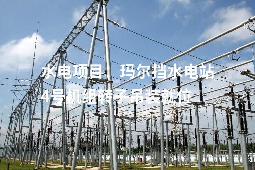 水電項(xiàng)目：瑪爾擋水電站4號(hào)機(jī)組轉(zhuǎn)子吊裝就位